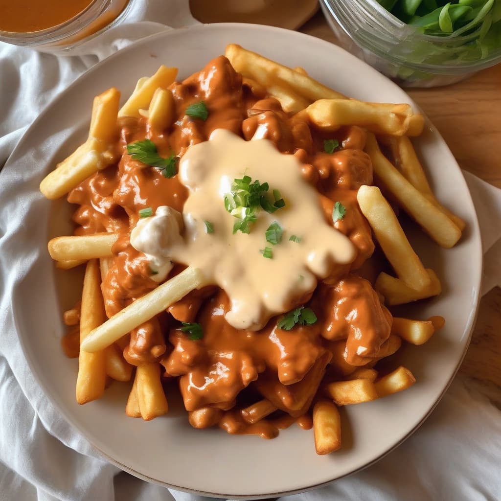 Butter Chicken Poutine