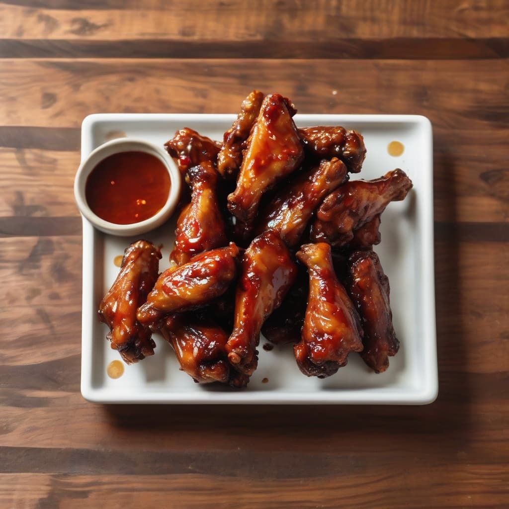 Honey Chilli Garlic Wings (10 pcs)