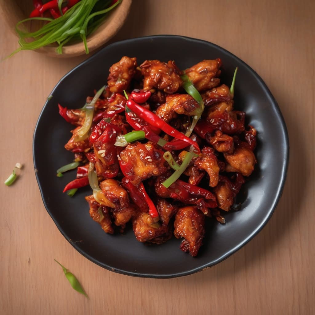 Chilli Chicken Dry