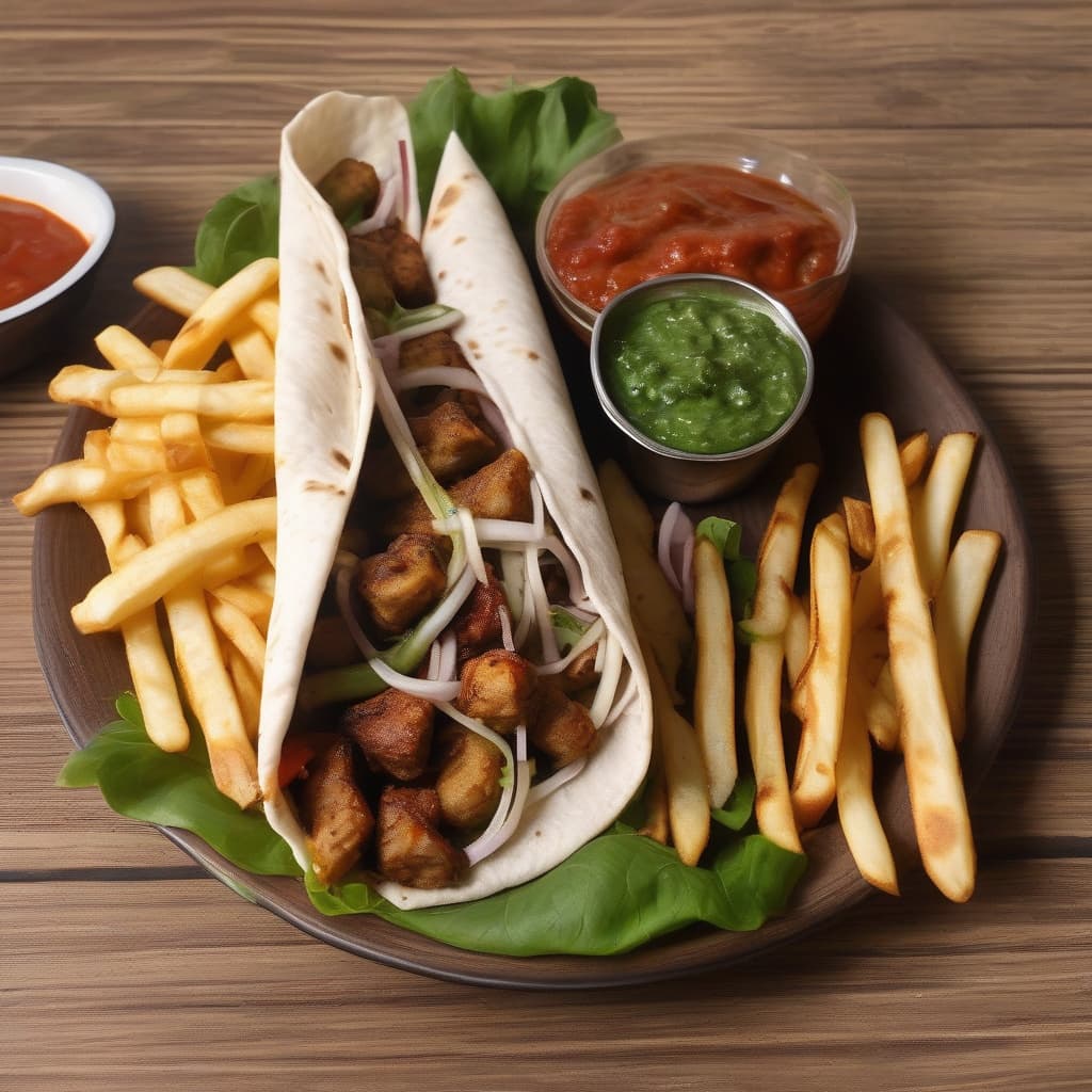 Seekh Kebab Wrap